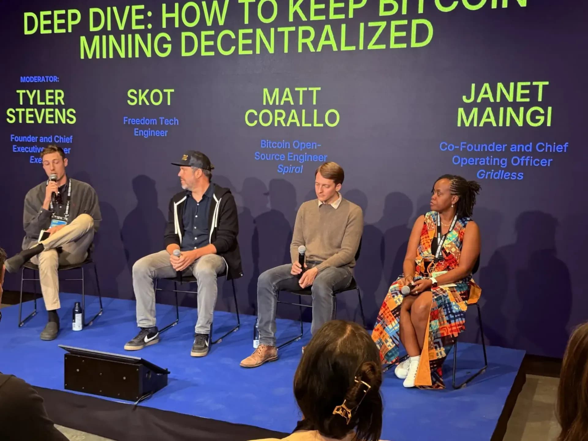 Panel discussion on keeping Bitcoin mining decentralized